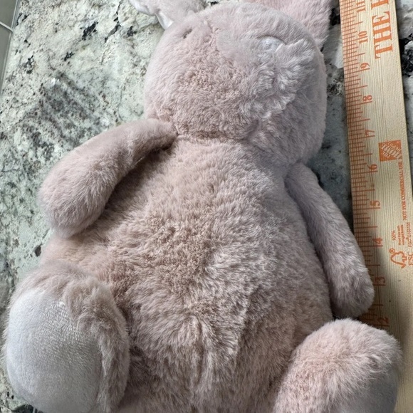 Manhattan Toy Company Pink Bunny Soft Rabbit Plush Stuffed Animal Easter Lovey - Picture 9 of 11